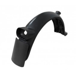 Support + rear mudguard registration plate