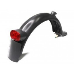Mudguard + registration plate + rear mudguard lighting + plastic holder