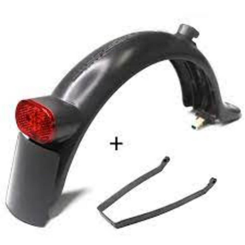 Mudguard 8.5"+ plate + light + metal support with screws Mudguard 8.5"+ plate + light + metal support with screws