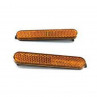 Red rear wheel cover reflector (2 pieces)