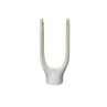 Coque de protection en plastique de fourche avant blanc origine pour Xiaomi