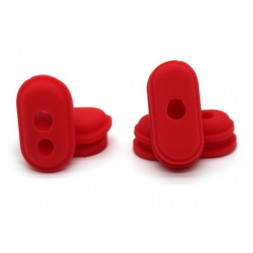 Capuchon de câble en caoutchouc rouge Pour Xiaomi