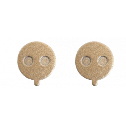 Brake pads Diameter 21mm all metal x2