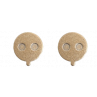Plaquettes de frein Diamètre 21mm tout métal x2