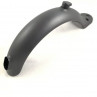Rear mud guard black without screws