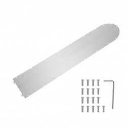 Stainless steel chassis plate