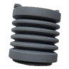 Silicone protection for shock absorber