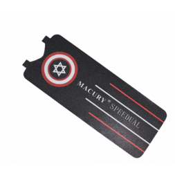 Floor mat with comic strip