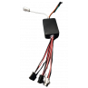 Convertisseur 12V DC se connectant entre la lumière LED et le contrôleur