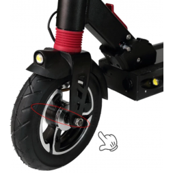 ZE-0080 - Essieu reliant la roue avant et les fourches avant uniquement  Pour  Zero 9 - GYPI