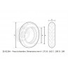ZE-0119A - Pneu - 11" *90/65-6.5 Tubeless City - GYPI