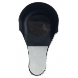 Black waterproof silicone case for dashboard