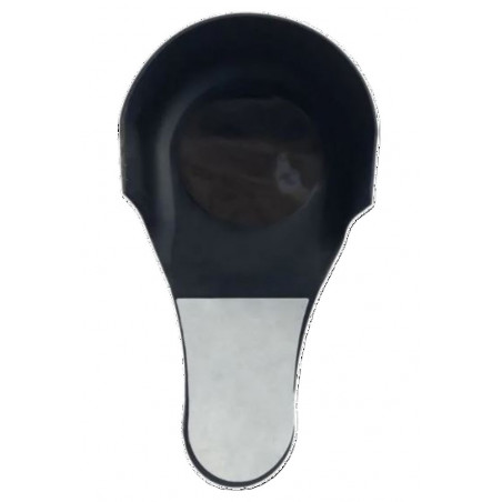 Housse en silicone noir étanche pour tableau de bord