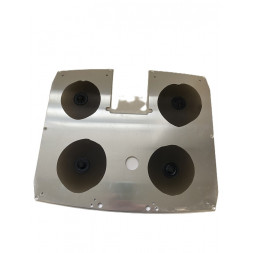 Plate contactor tray