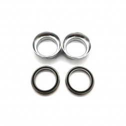 Upper and lower ring and bearing