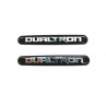 Oscillating arm logo