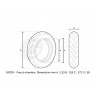 GY029KIT - Kit Pneu + Chambre à air sortie droite - 8.5" Renforcé - City - GYPI