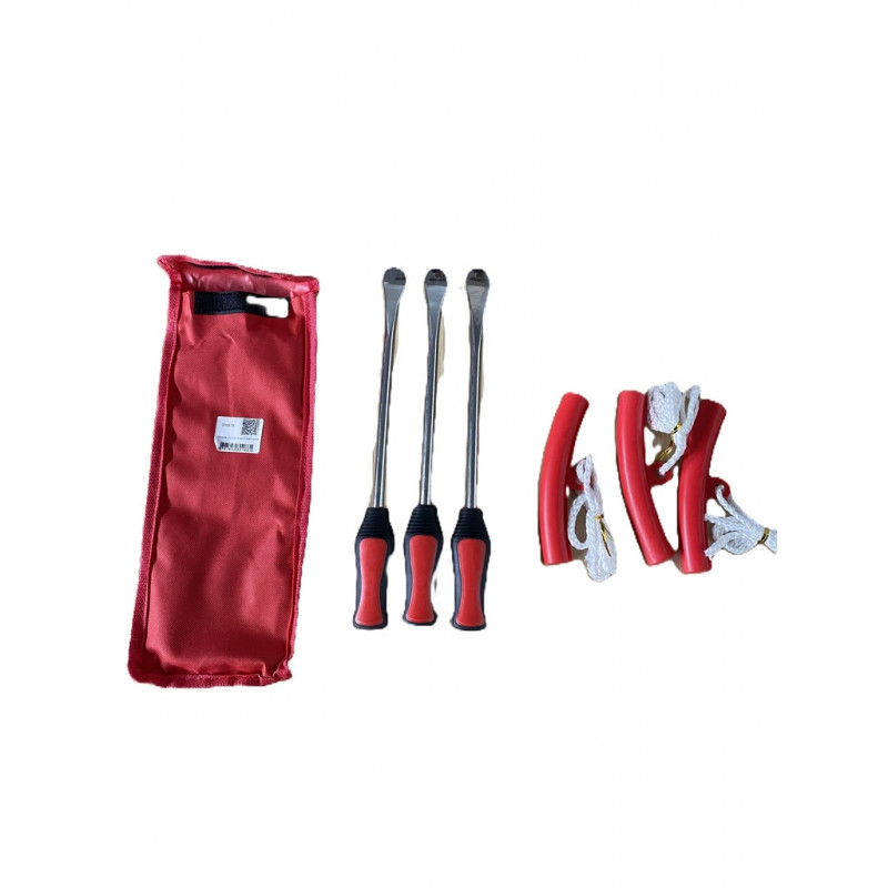 Démonte (X3) pneu rouge D19,5CM/29CM