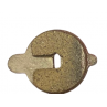 XI-0202A - Plaquettes de frein semi-métal (lot de 2) Xiaomi 4 / Niu