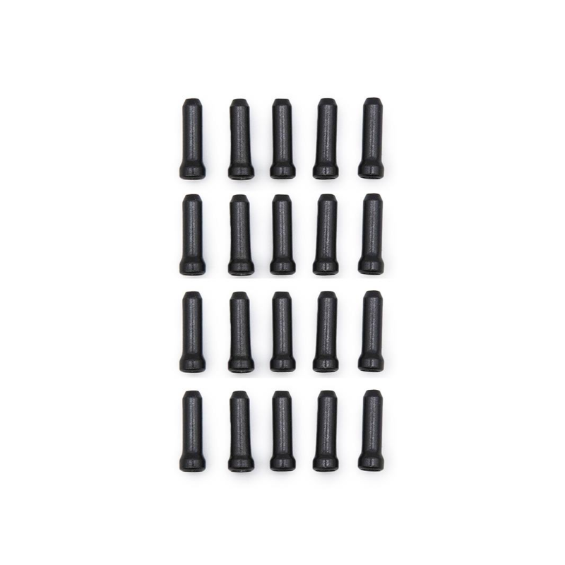 Arrêt de câble de frein noir - paquet de 20 pcs Arrêt de câble de frein noir - paquet de 20 pcs