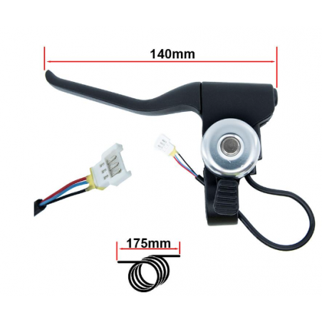 WI-0065A - Wispeed - Poignée de frein Compatible Wispeed T865 / T850 / T855 / T855 Pro - GYPI
