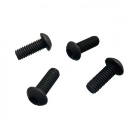 DUCATI Origine - Vis de fixation de guidon à tête arrondie et à six pans creux M6*16 (4pcs) / Classe 10.9