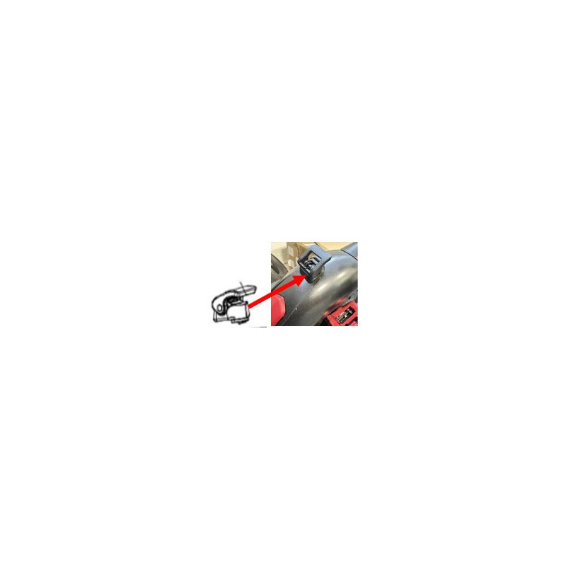 DUCATI Origine - Clip de pliage arrière 56017-09120-BK300 (1 PCS) DUCATI Origine - Clip de pliage arrière 56017-09120-BK300 (1 PCS)
