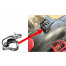DUCATI Origine - Clip de pliage arrière 56017-09120-BK300 (1 PCS)