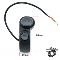 Ninebot - Interrupteur avec Clignotants et Klaxon avec connecteur OrigineJST ZH 20cm Ninebot F2 Pro AB.05.12.00.0036