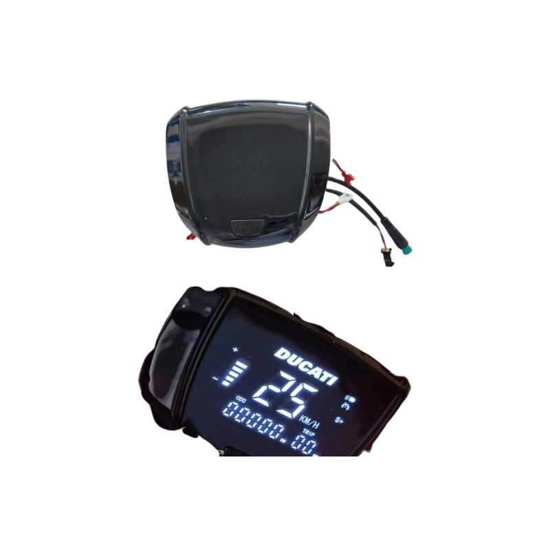 DUCATI Origin - Display with flashing connections DUCATI Origin - Display with flashing connections