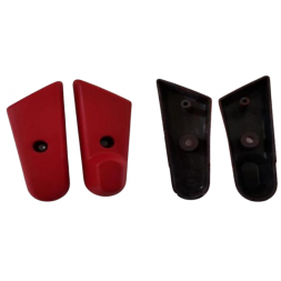 DUCATI Origine - Cache de fourche avant couleur rouge (2pcs) - 56010-09100-RD703 (1 PCS) + 56011-09100-RD703 (1 PCS)