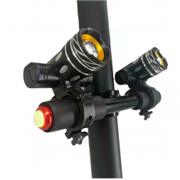 Ninebot - rechargeable x2 front LED with Ninebot and Xiaomi handlebars