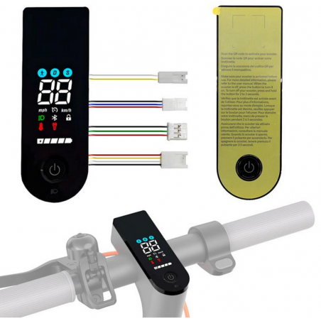 Xiaomi - Tableau de bord Assy-Xiaomi Scooter Électrique 4GO FR - Origine - C002550045600