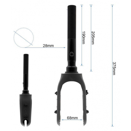 Xiaomi - Fourche avant-4GO - Origine - C002550044700