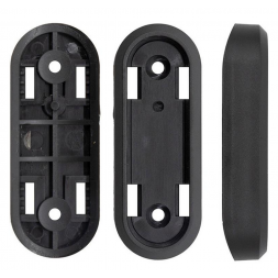 Xiaomi - Cache avant réflecteur noir 3 Lite / Scooter 4 - Origine - C002790007600