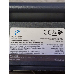 DUCATI Origine - Affichage 6/15/20/25 km/h