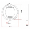 XI-0359A - Xiaomi - Plaquettes de frein à tambour Compatible Xiaomi Scooter 3 Lite / 4 Lite - GYPI