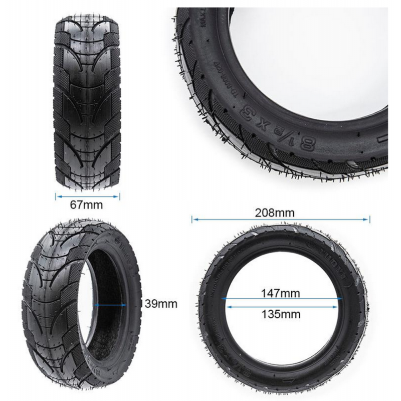 GY204 - Pneu - 8.5" *3-5.5 TUOVT City - GYPI GY204 - Pneu - 8.5" *3-5.5 TUOVT City - GYPI