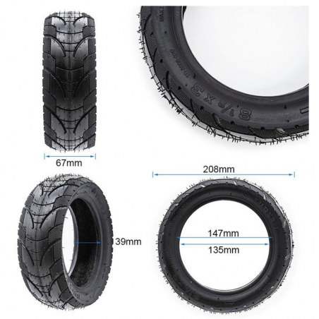 GY204 - Pneu - 8.5" *3-5.5 TUOVT City - GYPI