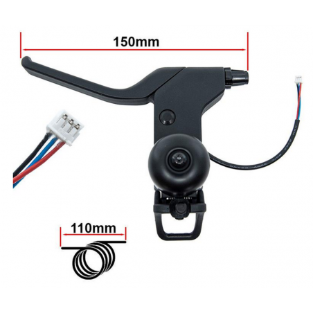 NI-0337R -  Ninebot - Poignée de frein Origine Ninebot E2 / E2 Plus / E2 Pro - GYPI