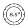 GY049B - Tire - 8.5" *2.00 CST Reinforced - City - GYPI
