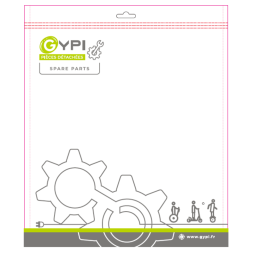 GY084B - Valve pour pneu Tubeless X 2 (sous Skinpack Linéaire) - GYPI