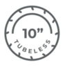 KU-0019AB - Tire - 85/65-6.5 Tubeless Off road (under Skinpack Linear) - GYPI