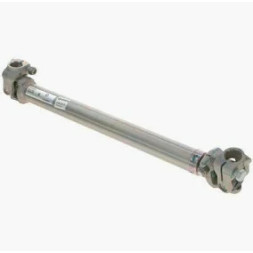 Rotary steering shaft with tip