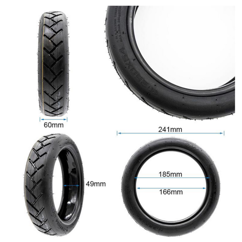 GY078G - Pneu - 250x54 Tubeless avec Gel - GYPI GY078G - Pneu - 250x54 Tubeless avec Gel - GYPI