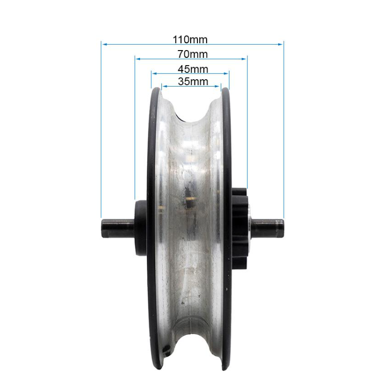 WI-0077A - Wispeed - Roue complète Compatible Wispeed T850 / T855 - GYPI