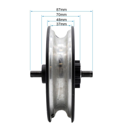 WI-0077A - Wispeed - Roue complète Compatible Wispeed T850 / T855 - GYPI