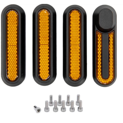 XI-0129 - Decorative cover with reflective sticker (2 pieces) For Xiaomi M365, Xiaomi Essential, Xiaomi 1S, Xiaomi Pro