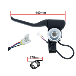 WI-0065A - Wispeed - Poignée de frein Compatible Wispeed T865 / T850 / T855 / T855 Pro / F820 - GYPI