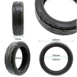 GY041 - Pneu - 10"*2.5-6.5 Tubeless - City - GYPI